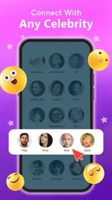 Idol Prank Video Call & Chat android App screenshot 4